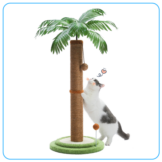 Meowtopia Palm Paradise Cat Scratching Post