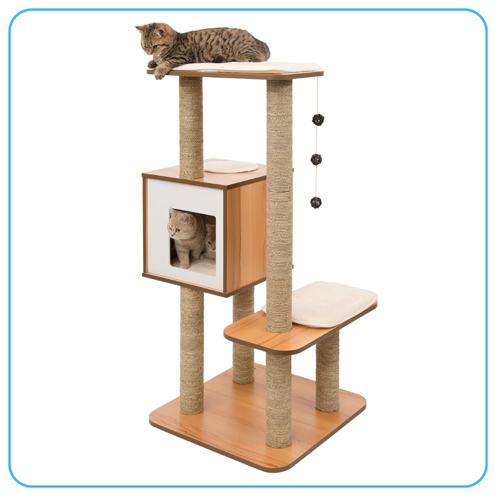 Meowtopia Luxury Scratcher Tree