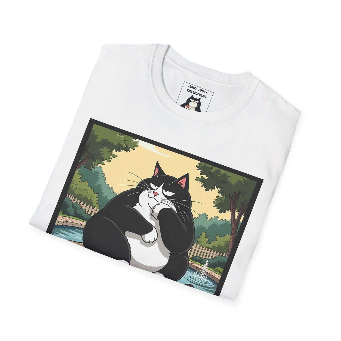 "The Thinker Faxy" Contemplation Tee – Reflect in Feline Style 🧠🐾