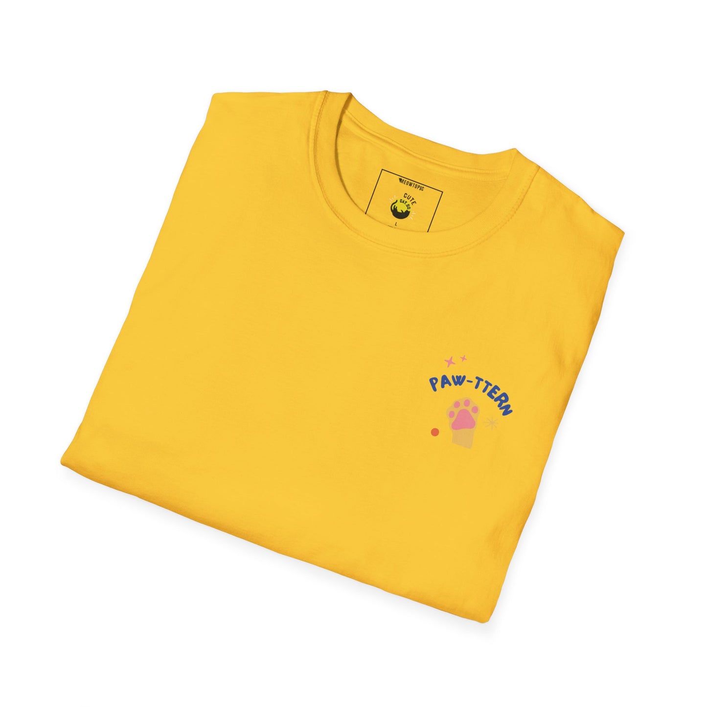 Paw-Tern Unisex Tee [Front & Back Design]