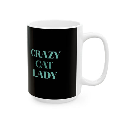 Purrfect Brew Crazy Cat Lady Mug (11oz, 15oz)