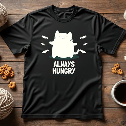 Always Hungry Cat Unisex Tee