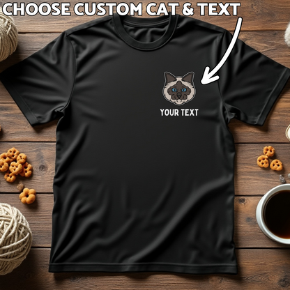 Custom Kitty Face Tee – Your Personalized Purrfect Fit!