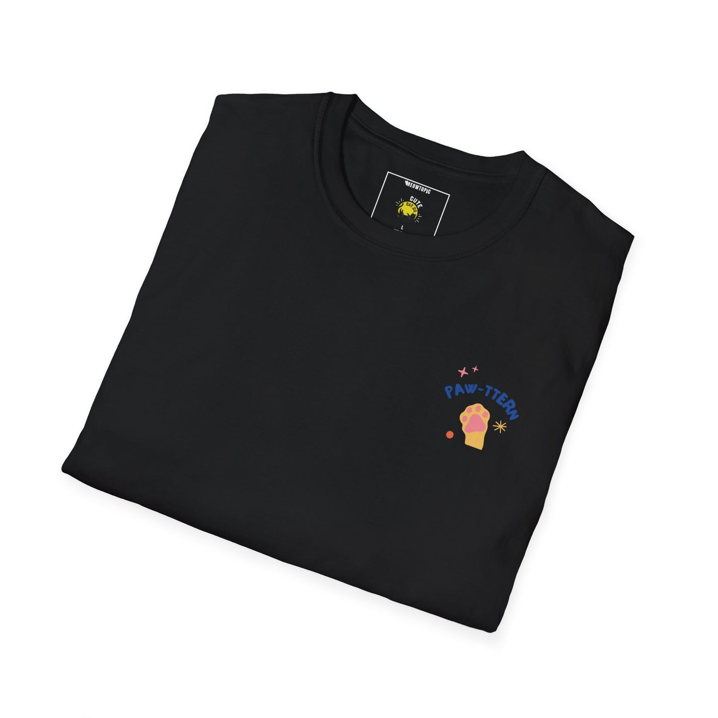 Paw-Tern Unisex Tee [Front & Back Design]