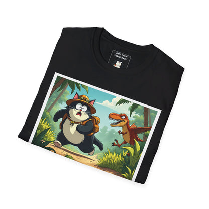 Faxy the Explorer T-Shirt – Jurassic Adventure Awaits! 🦖🌿