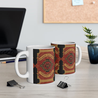 Purrfect Brew Dragon Cat Brew Mug (11oz, 15oz)