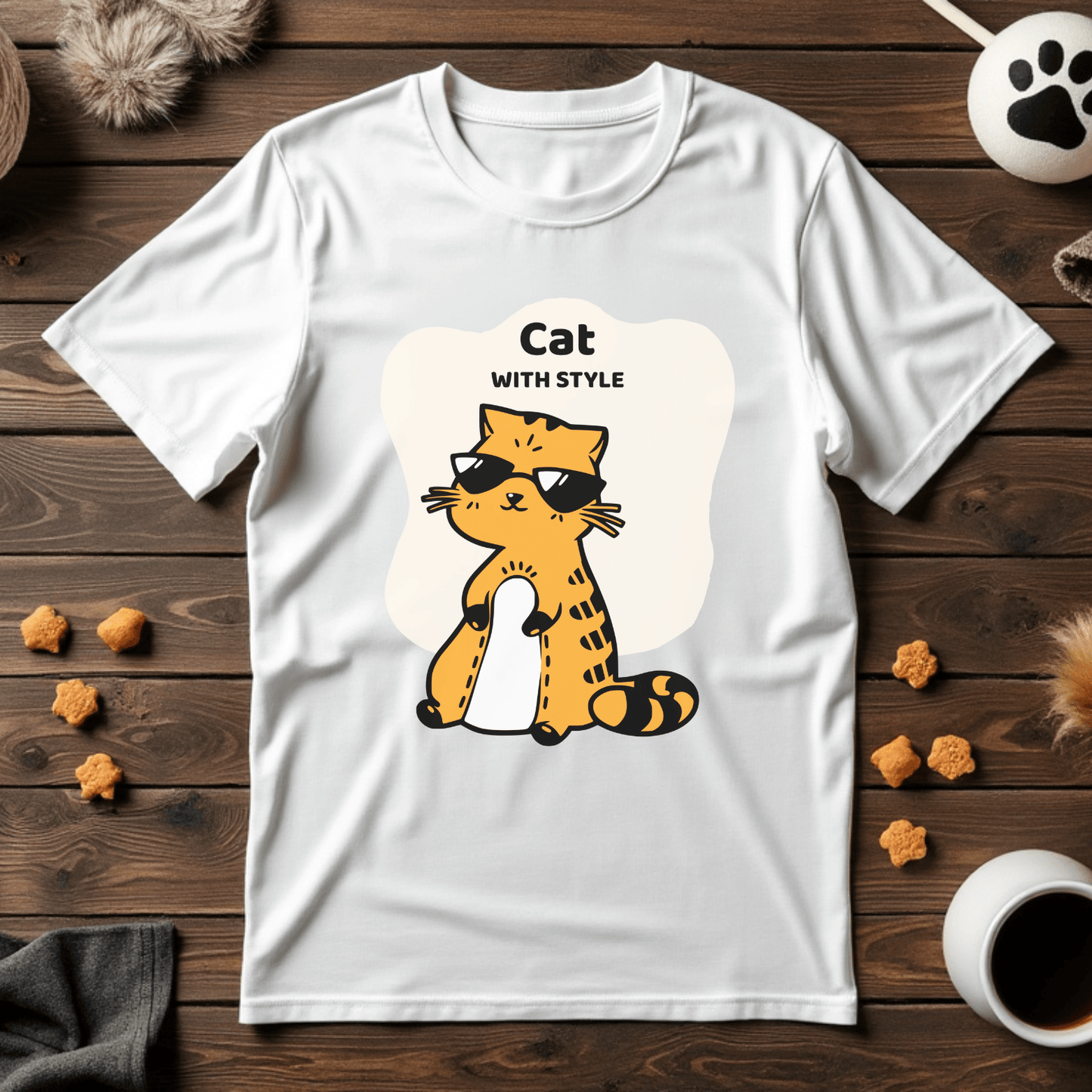 Cat With Style Unisex Tee