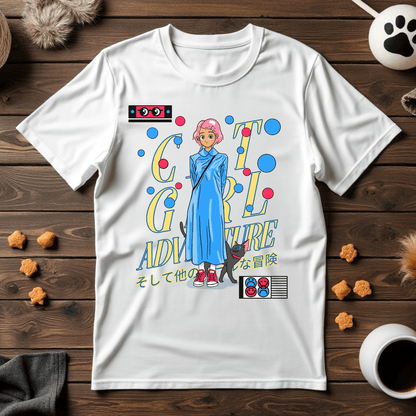 Cat Girl Adventure Unisex Tee