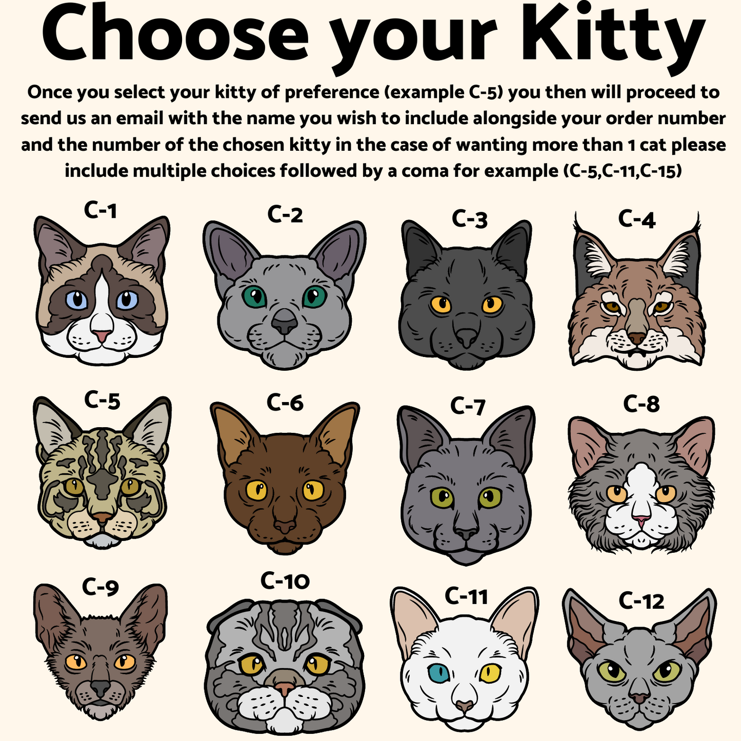 Custom Kitty Face Tee – Your Personalized Purrfect Fit!