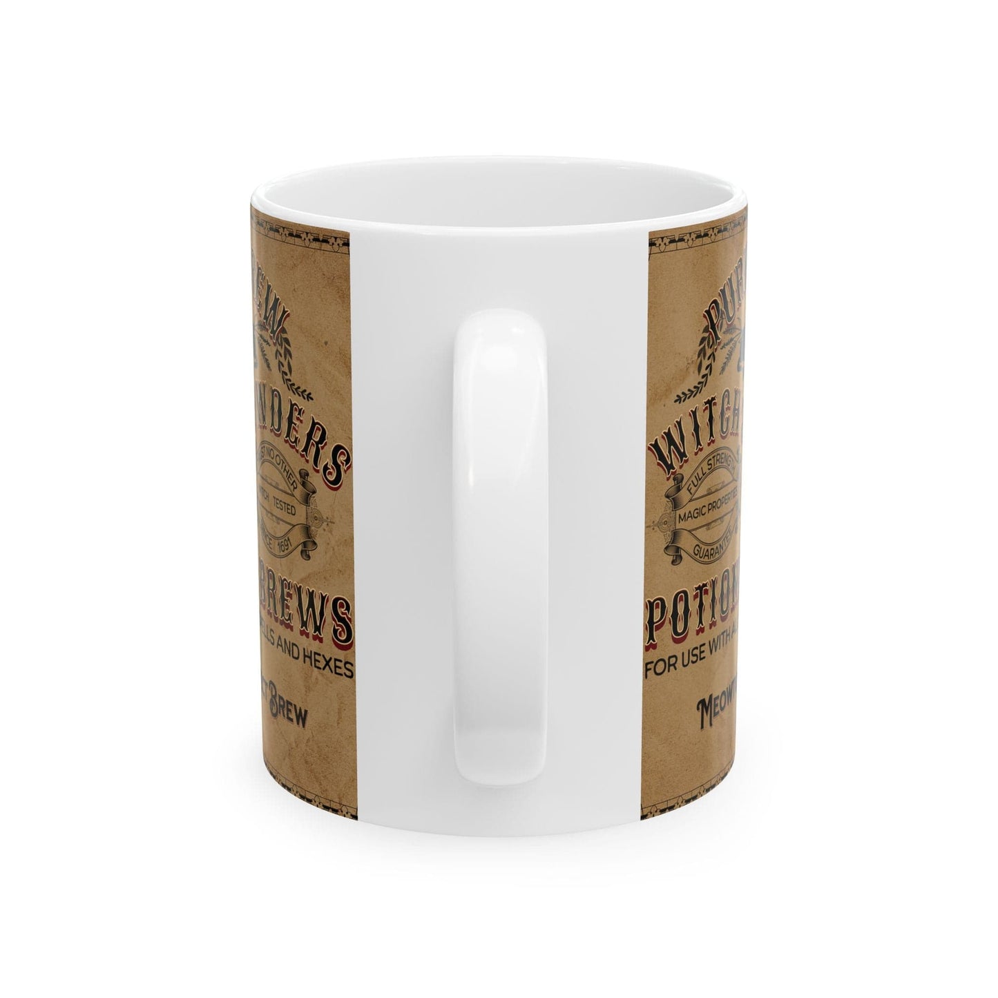 Purrfect Brew Witch's Powder Mug (11oz, 15oz)