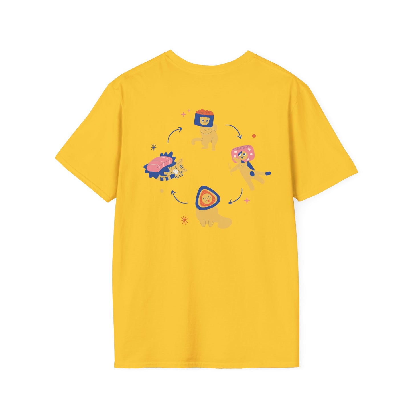 Paw-Tern Unisex Tee [Front & Back Design]