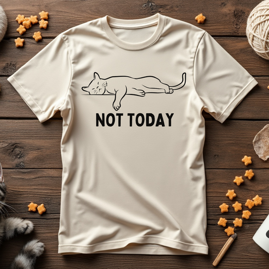 Not Today Cat Unisex Tee