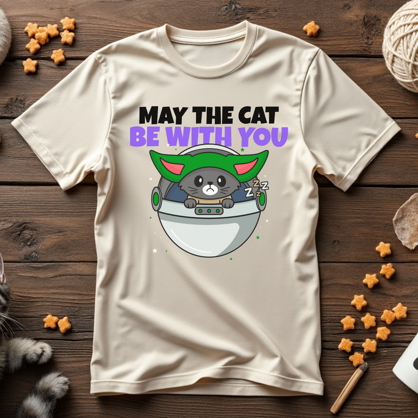 May the Cat Be with You Unisex Tee