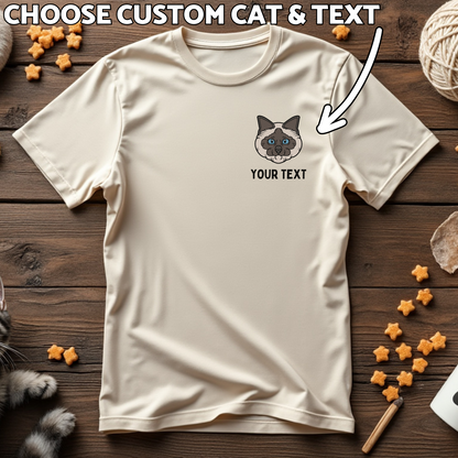 Custom Kitty Face Tee – Your Personalized Purrfect Fit!