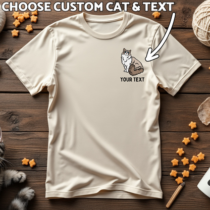 Custom Cat Tee Your Kitty, Your Way