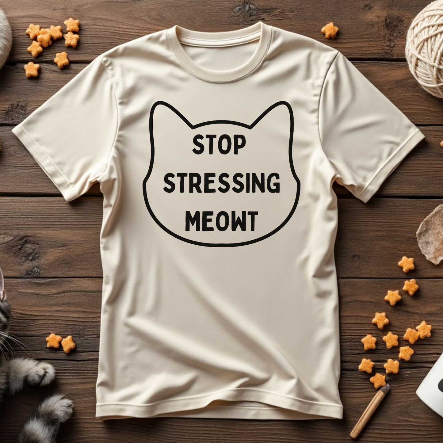 Stop Stressing Meowt Unisex Tee