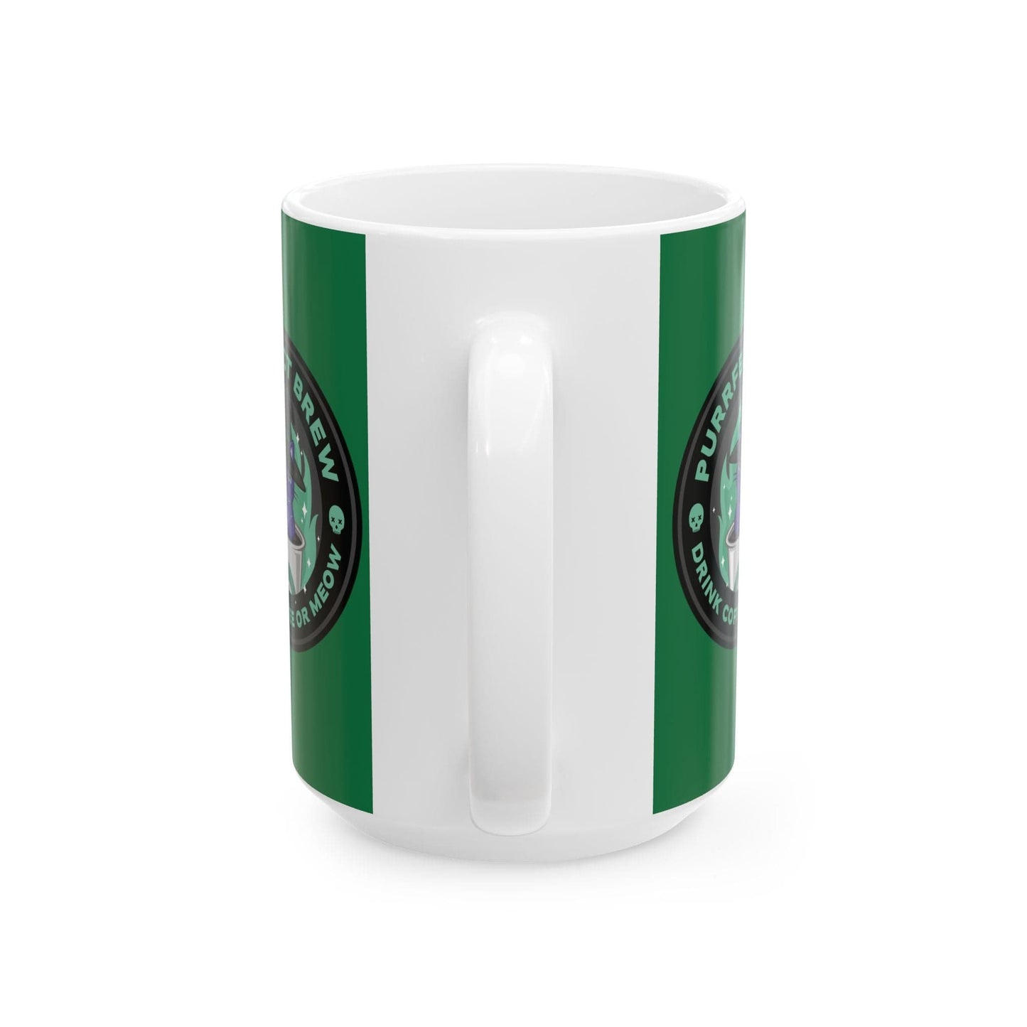 Purrfect Brew Kitty Witch Mug (11oz, 15oz)