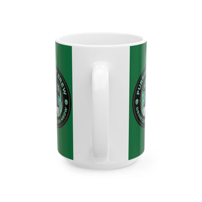 Purrfect Brew Kitty Witch Mug (11oz, 15oz)