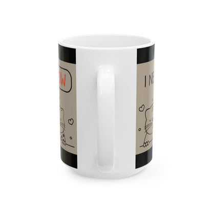 Purrfect Brew "I Need Coffee Right Meow" Mug