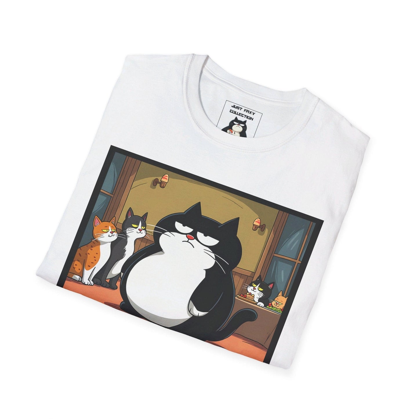 Faxy's "Life of the Paw-ty" Tee – Where the Cats Come to Chill 😼🎉