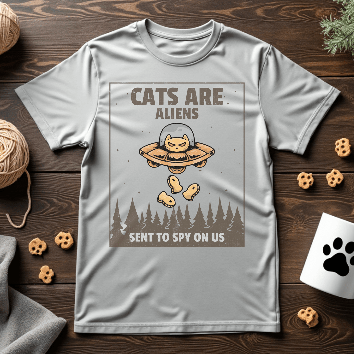 Cats Are Aliens Unisex Tee