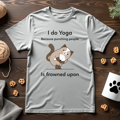 Yoga Kitty Punching Unisex Tee