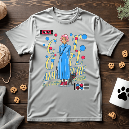 Cat Girl Adventure Unisex Tee