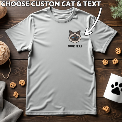 Custom Kitty Face Tee – Your Personalized Purrfect Fit!