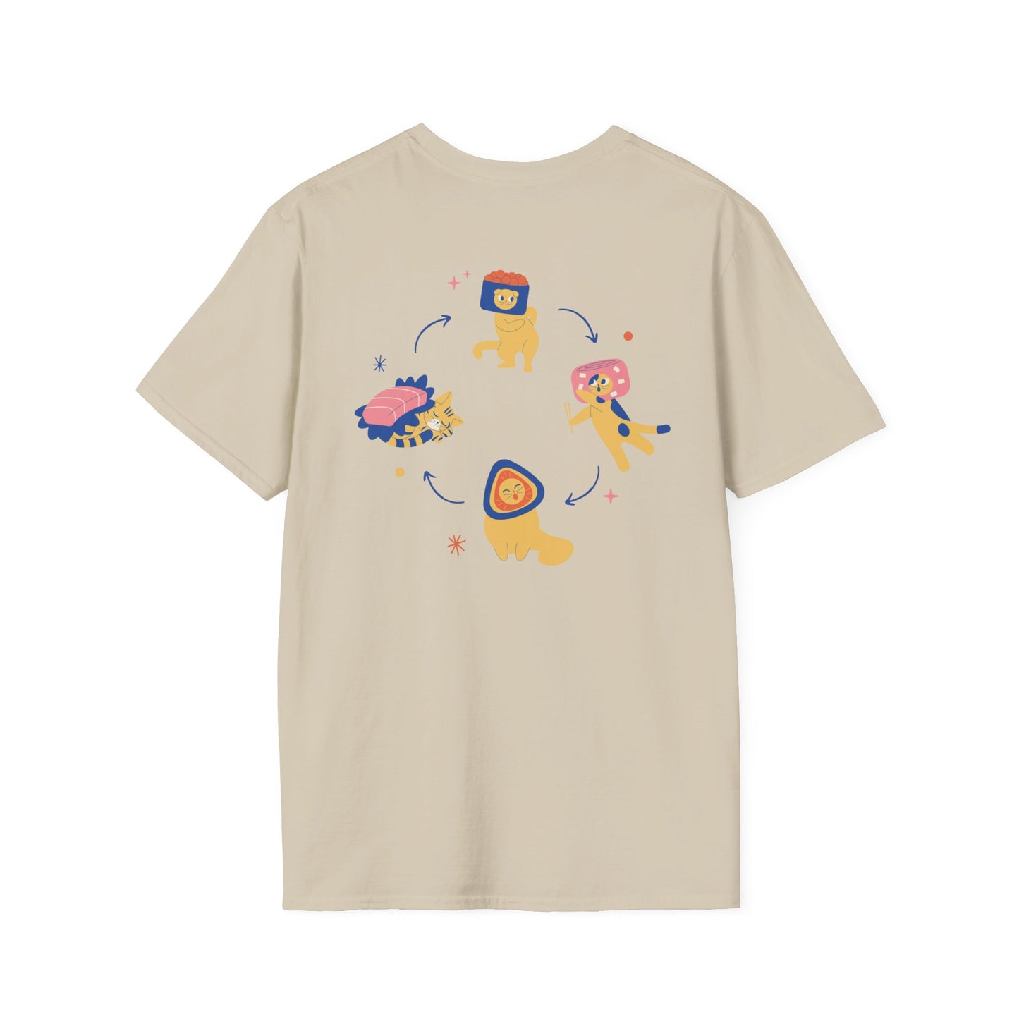 Paw-Tern Unisex Tee [Front & Back Design]