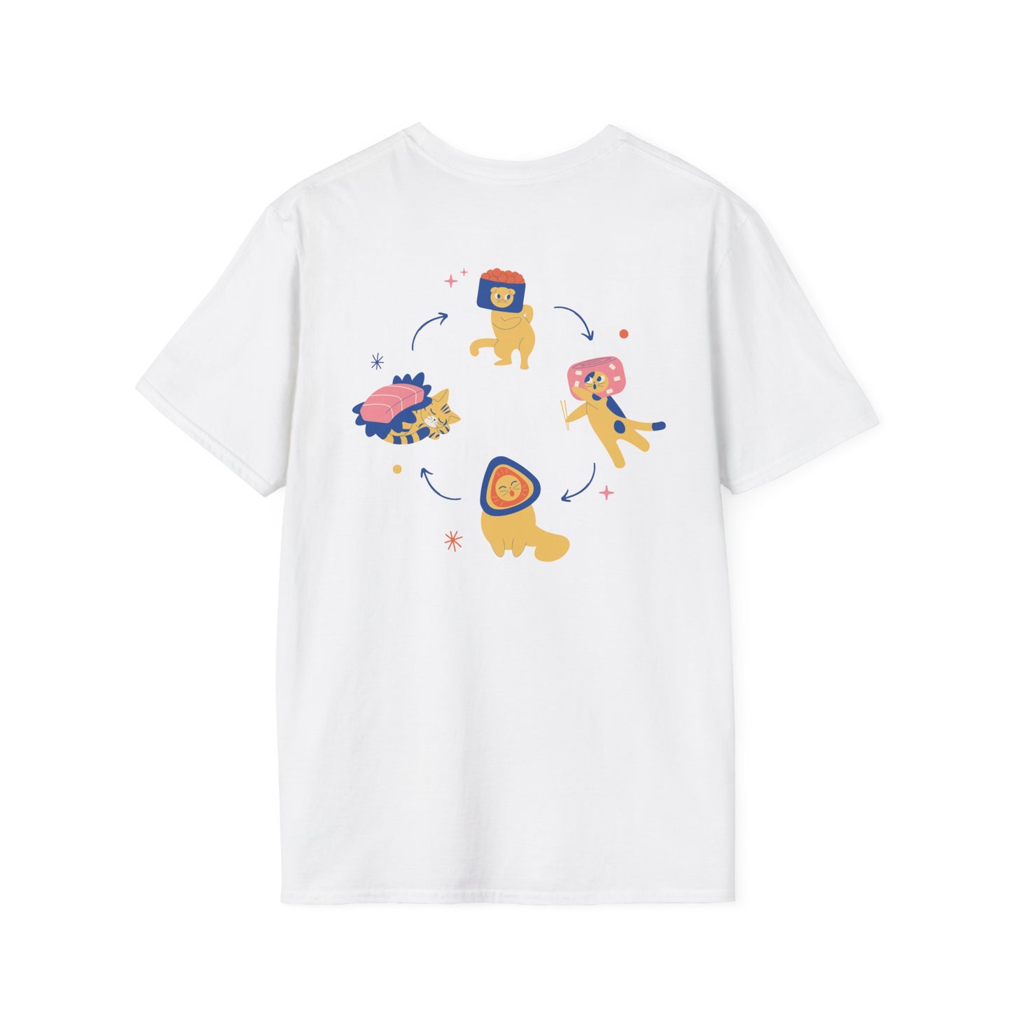 Paw-Tern Unisex Tee [Front & Back Design]