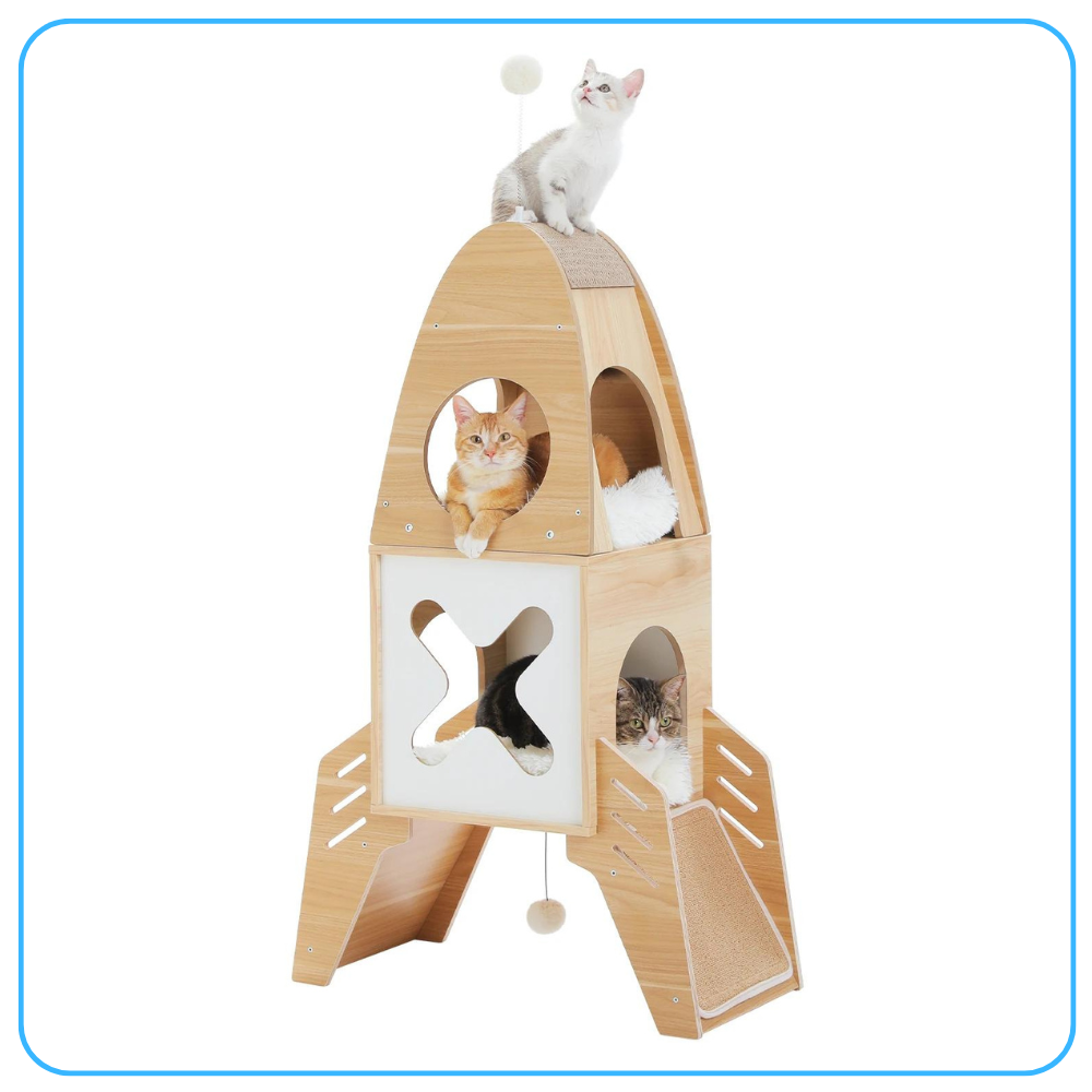 Meowtopia Rocket Cat Tree