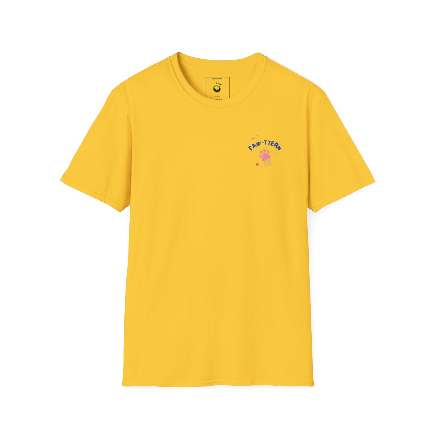 Paw-Tern Unisex Tee [Front & Back Design]