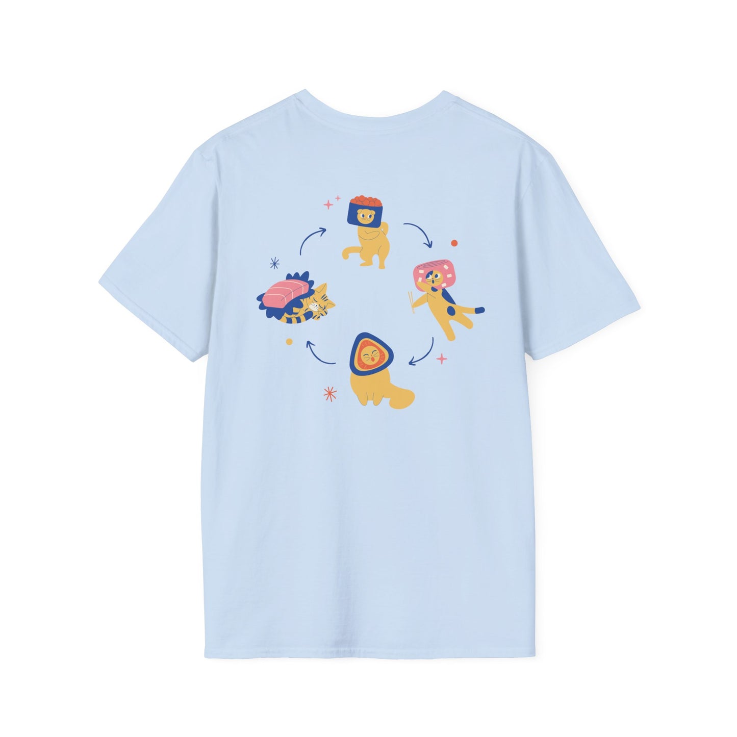 Paw-Tern Unisex Tee [Front & Back Design]