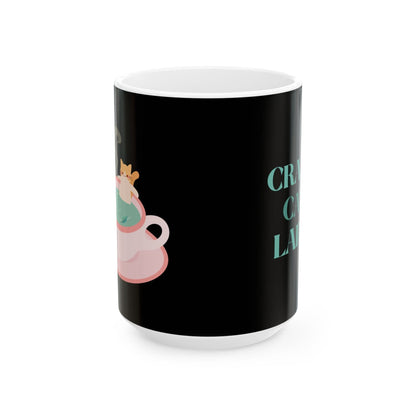 Purrfect Brew Crazy Cat Lady Mug (11oz, 15oz)