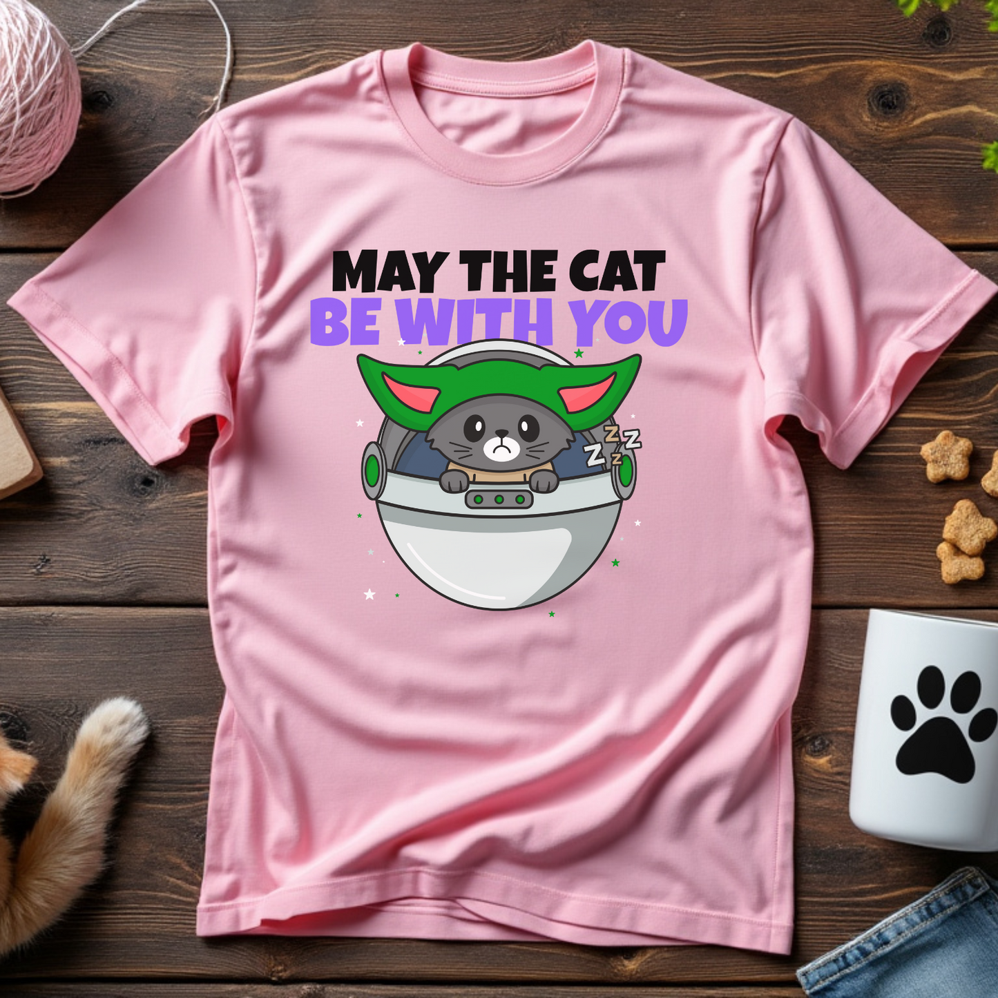 May the Cat Be with You Unisex Tee