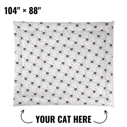 Meowtopic Print Your Pet and Customize Collection - Custom Comforter