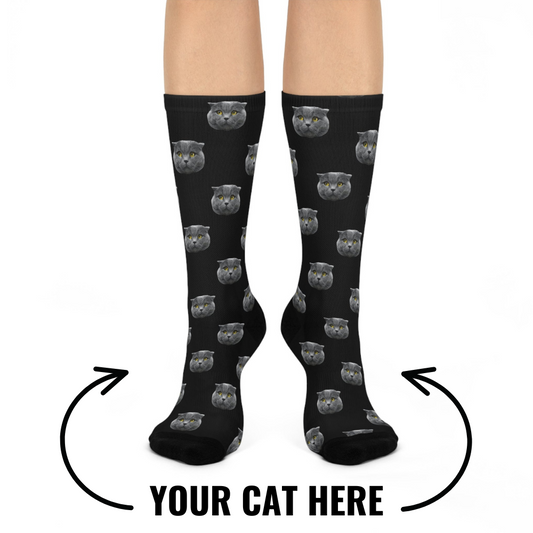 Meowtopic Print Your Pet and Customize Collection - Custom Socks