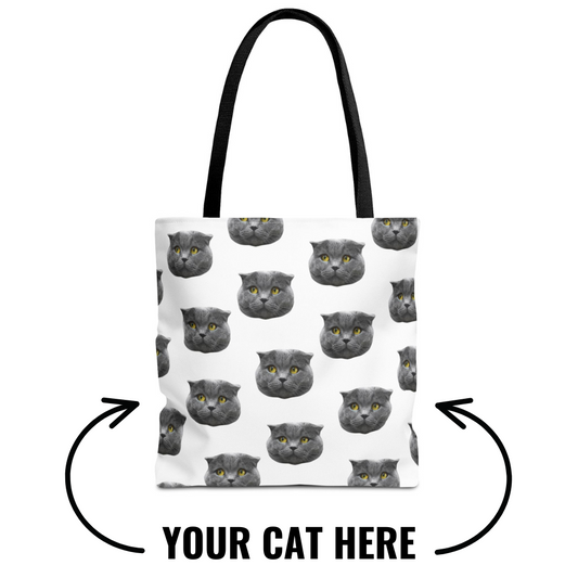 Meowtopic Print Your Pet and Customize Collection - Tote Bags